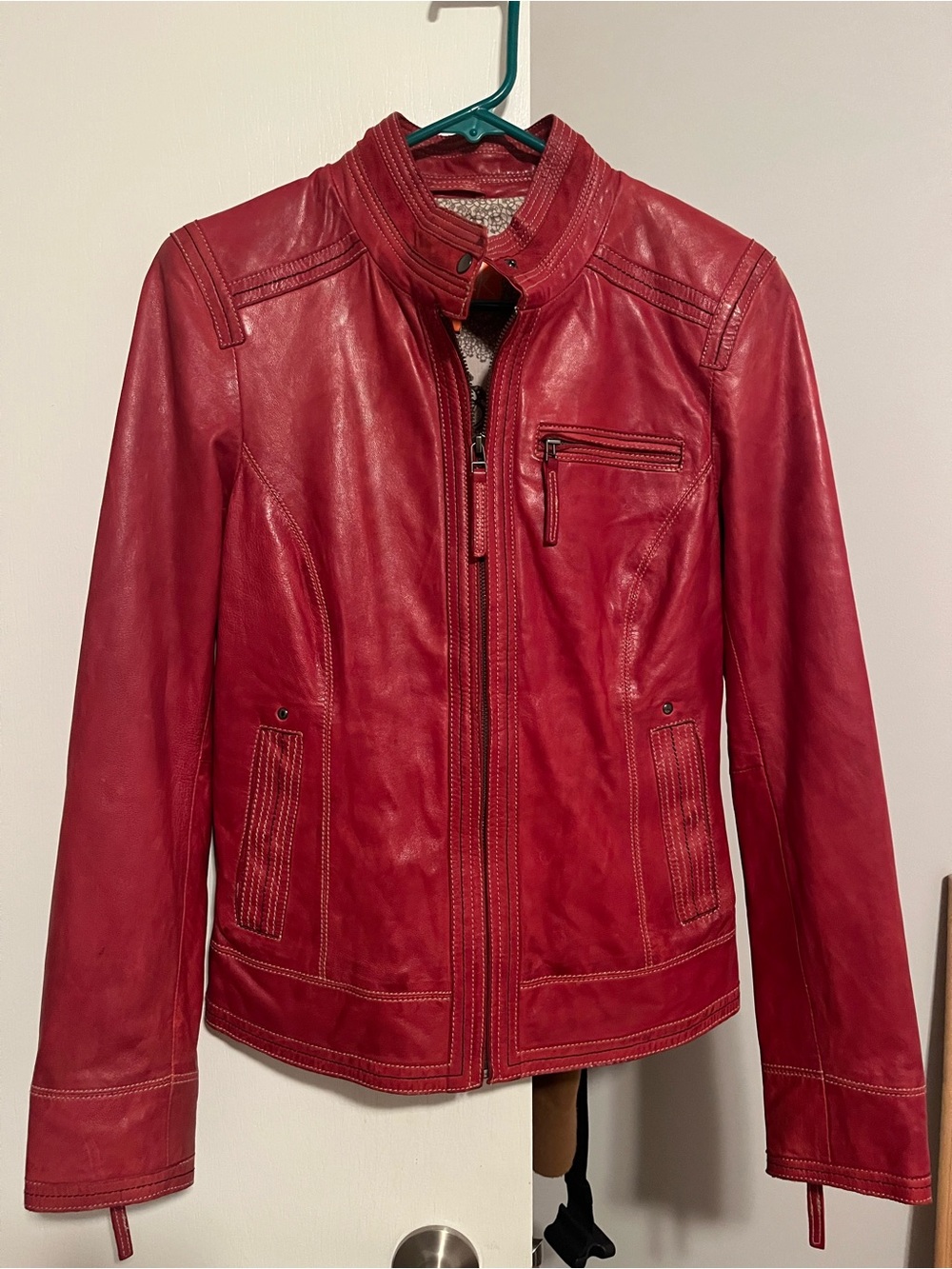 Genuine leather jacket